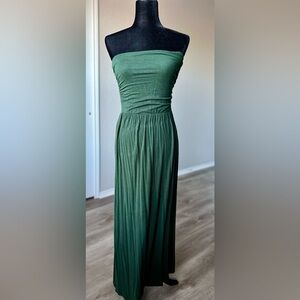 Heart Hips Forest Green Dress